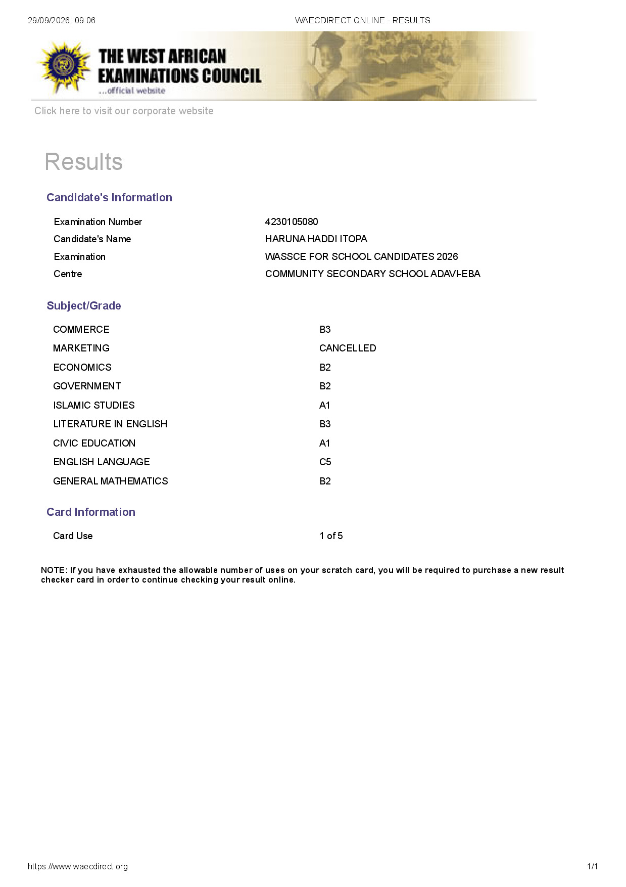 Document Page 1